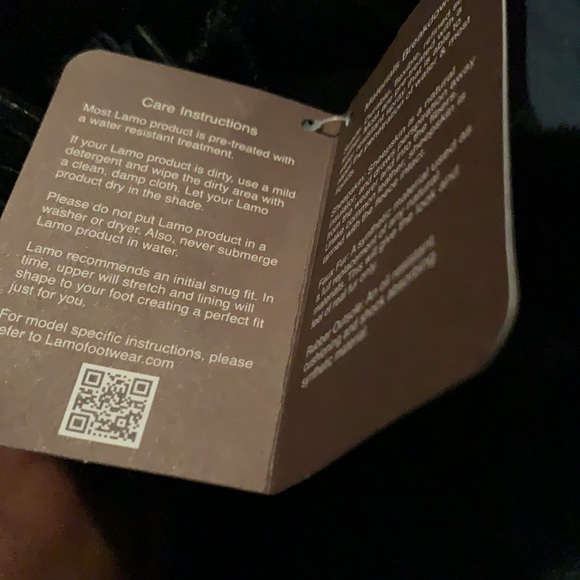 LAMO FOOTWEAR Black Suede Lambs Wool Booties Sz US 6 BNWT NO BOX - Picture 11 of 11